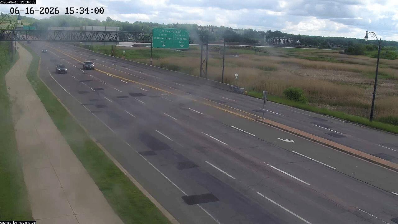 Web Cam image of Moncton (Gunningsville Bridge)