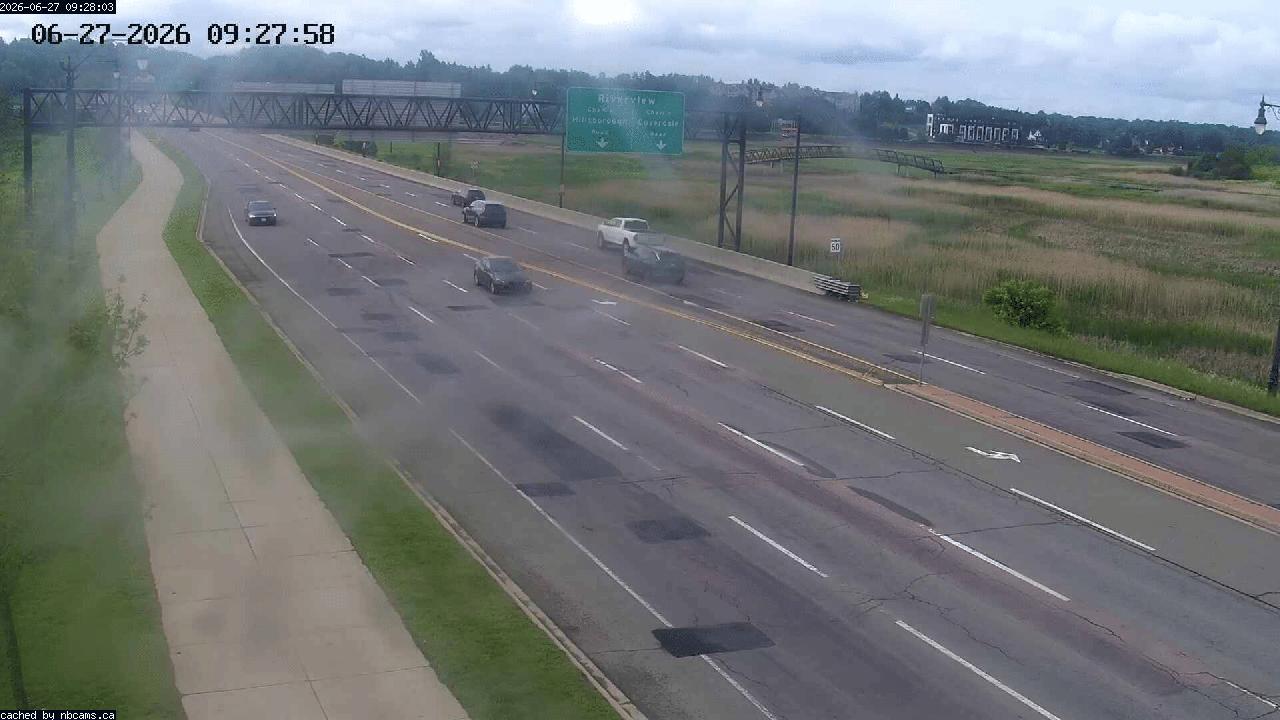 Web Cam image of Moncton (Gunningsville Bridge)