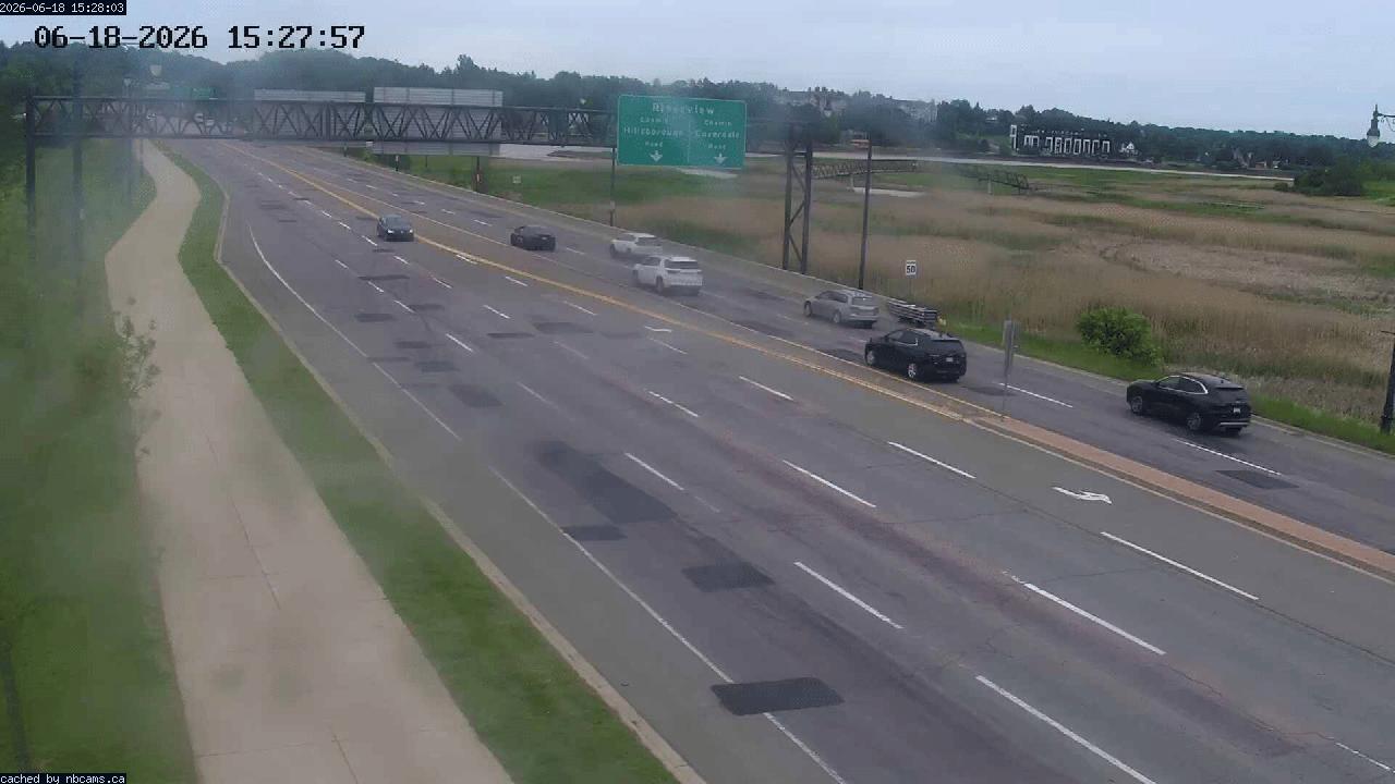 Web Cam image of Moncton (Gunningsville Bridge)