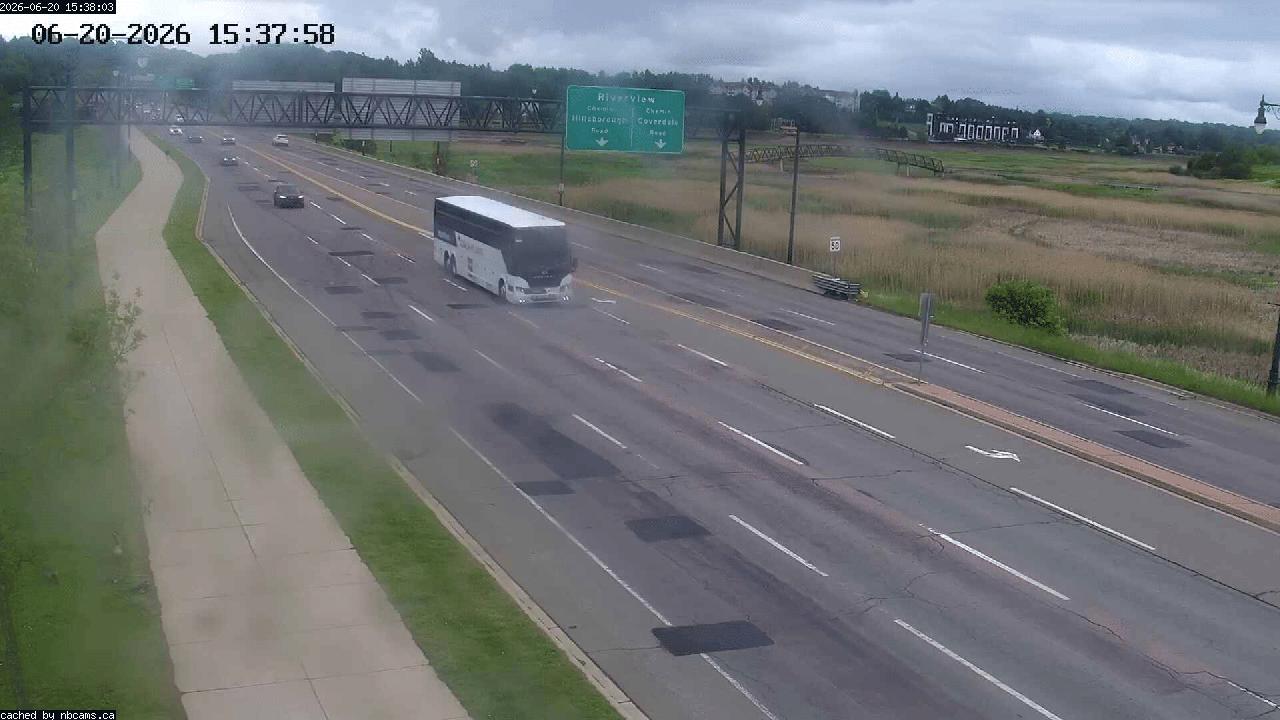 Web Cam image of Moncton (Gunningsville Bridge)