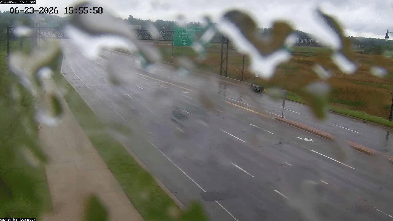 Web Cam image of Moncton (Gunningsville Bridge)