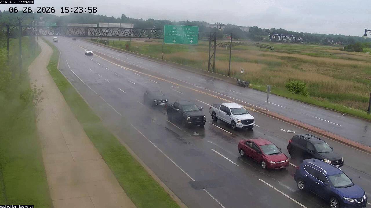 Web Cam image of Moncton (Gunningsville Bridge)