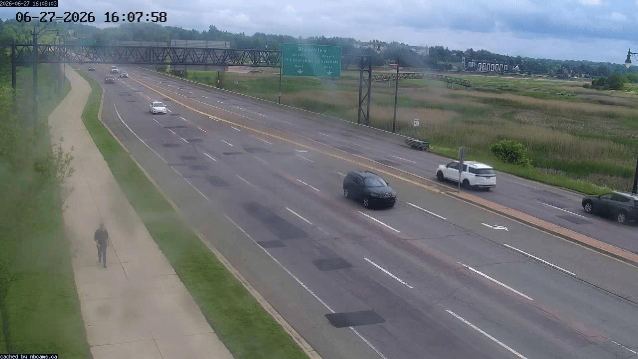Web Cam image of Moncton (Gunningsville Bridge)