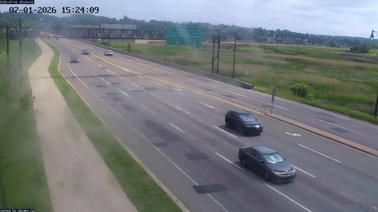 Web Cam image of Moncton (Gunningsville Bridge)