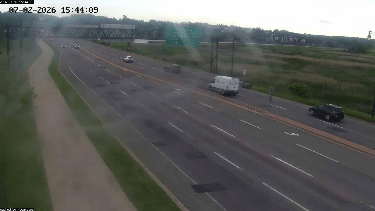 Web Cam image of Moncton (Gunningsville Bridge)