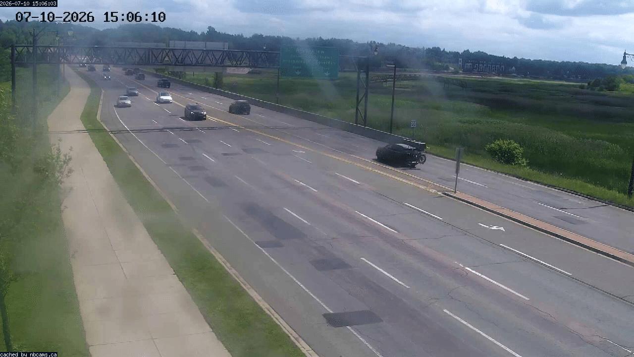 Web Cam image of Moncton (Gunningsville Bridge)