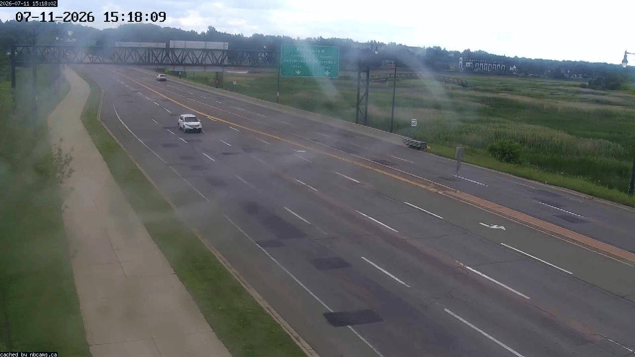 Web Cam image of Moncton (Gunningsville Bridge)