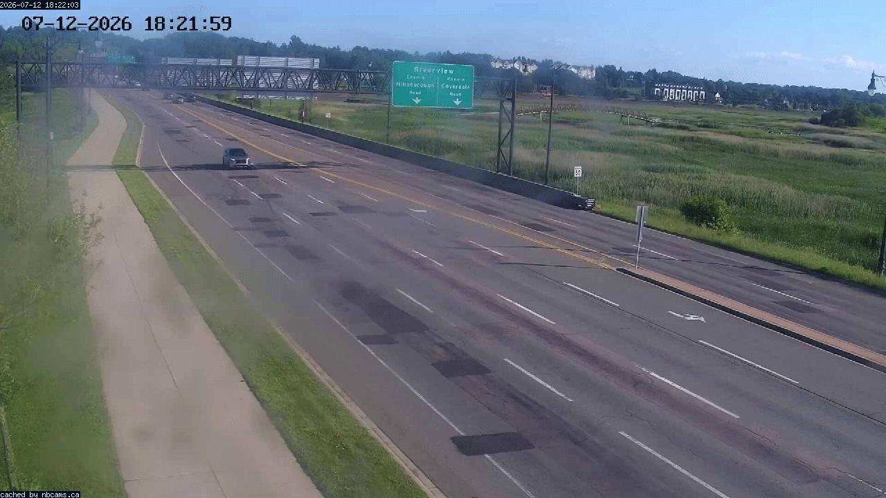 Web Cam image of Moncton (Gunningsville Bridge)