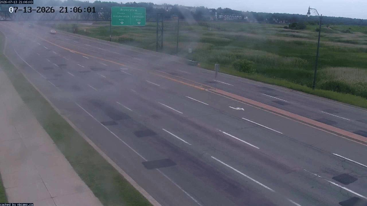 Web Cam image of Moncton (Gunningsville Bridge)