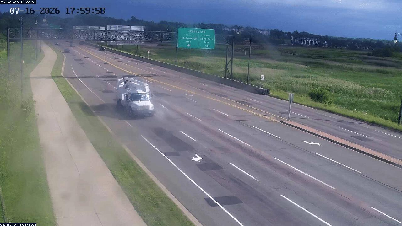 Web Cam image of Moncton (Gunningsville Bridge)