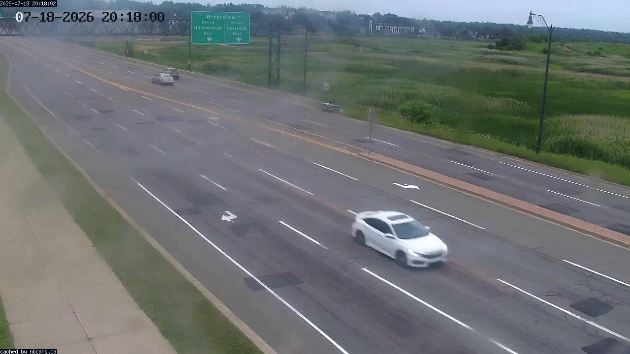 Web Cam image of Moncton (Gunningsville Bridge)
