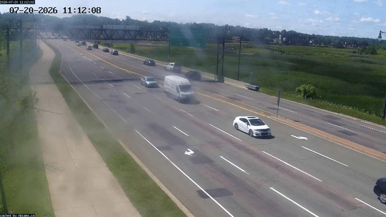 Web Cam image of Moncton (Gunningsville Bridge)