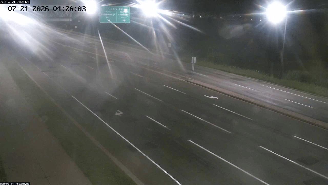 Web Cam image of Moncton (Gunningsville Bridge)
