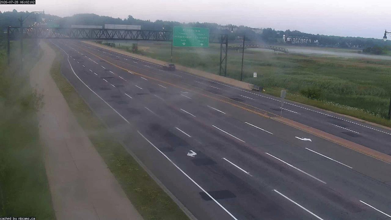 Web Cam image of Moncton (Gunningsville Bridge)