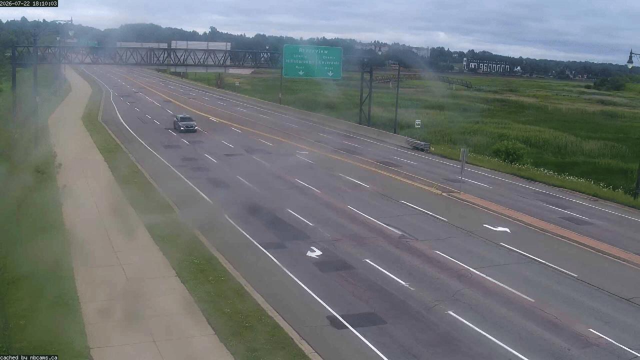 Web Cam image of Moncton (Gunningsville Bridge)