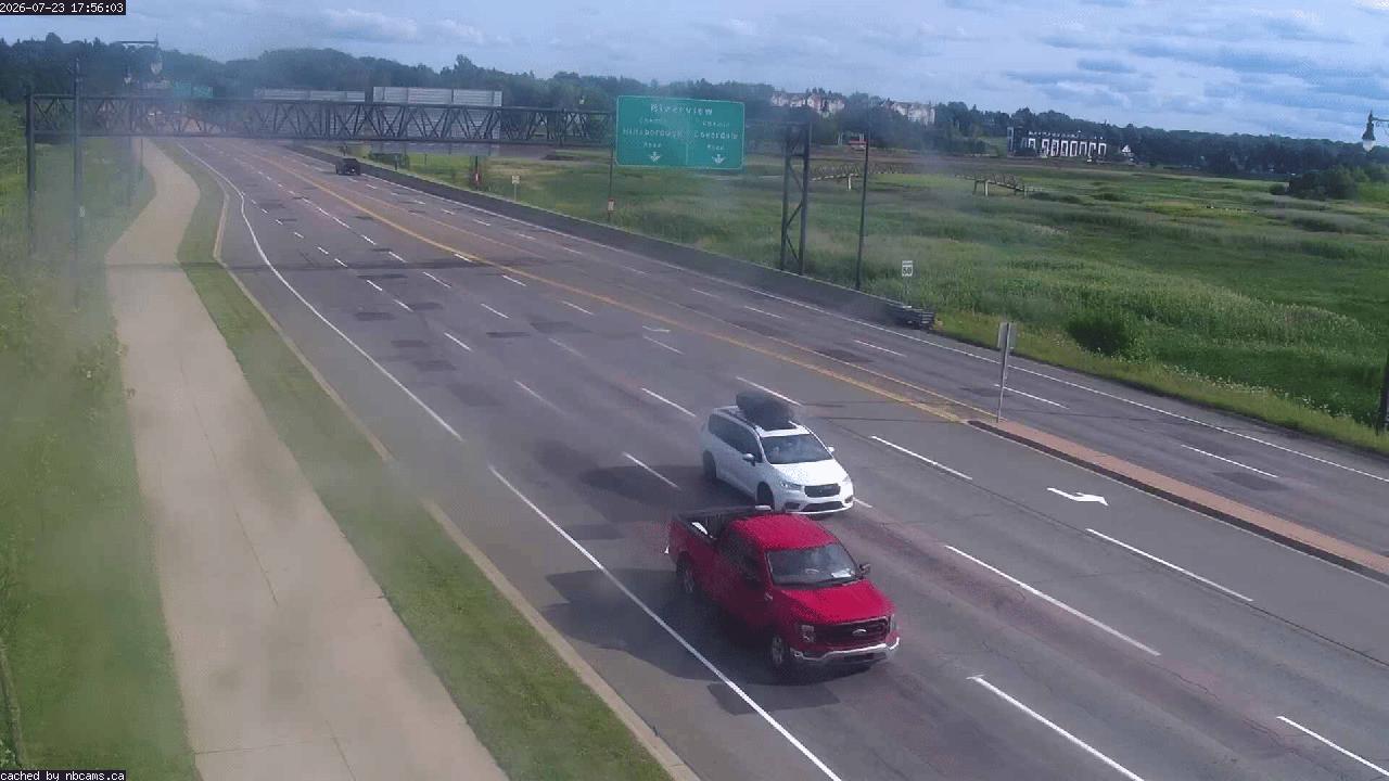 Web Cam image of Moncton (Gunningsville Bridge)
