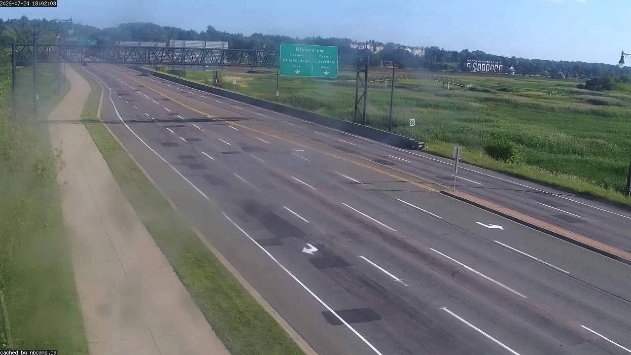 Web Cam image of Moncton (Gunningsville Bridge)
