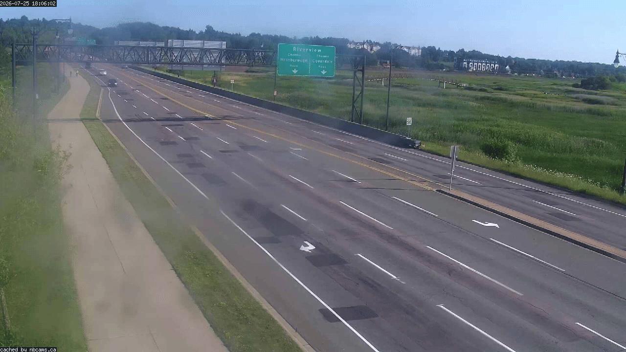 Web Cam image of Moncton (Gunningsville Bridge)