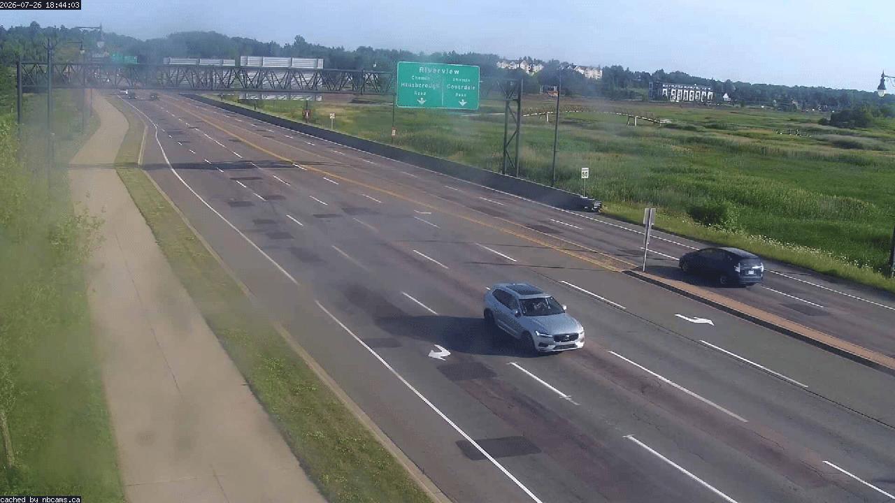 Web Cam image of Moncton (Gunningsville Bridge)