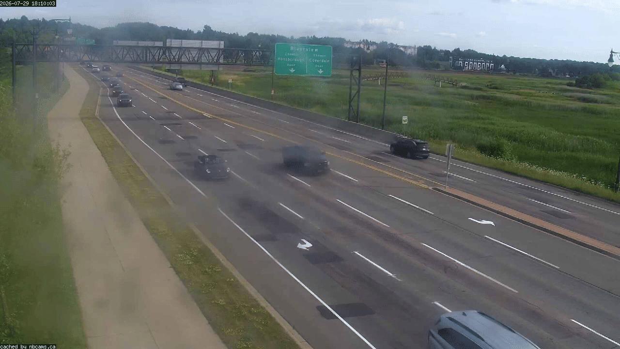 Web Cam image of Moncton (Gunningsville Bridge)