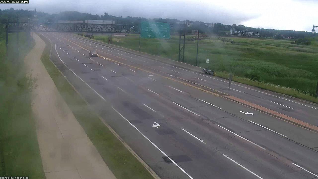 Web Cam image of Moncton (Gunningsville Bridge)