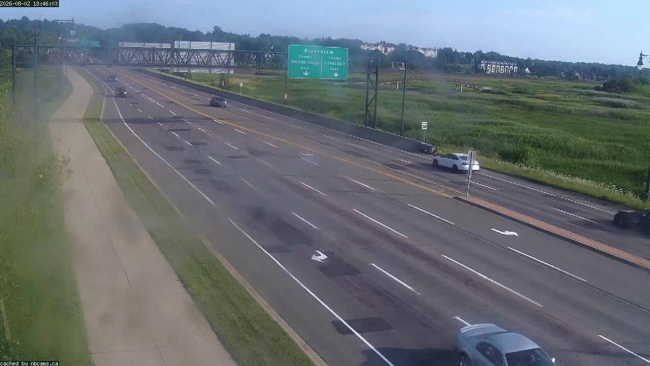 Web Cam image of Moncton (Gunningsville Bridge)