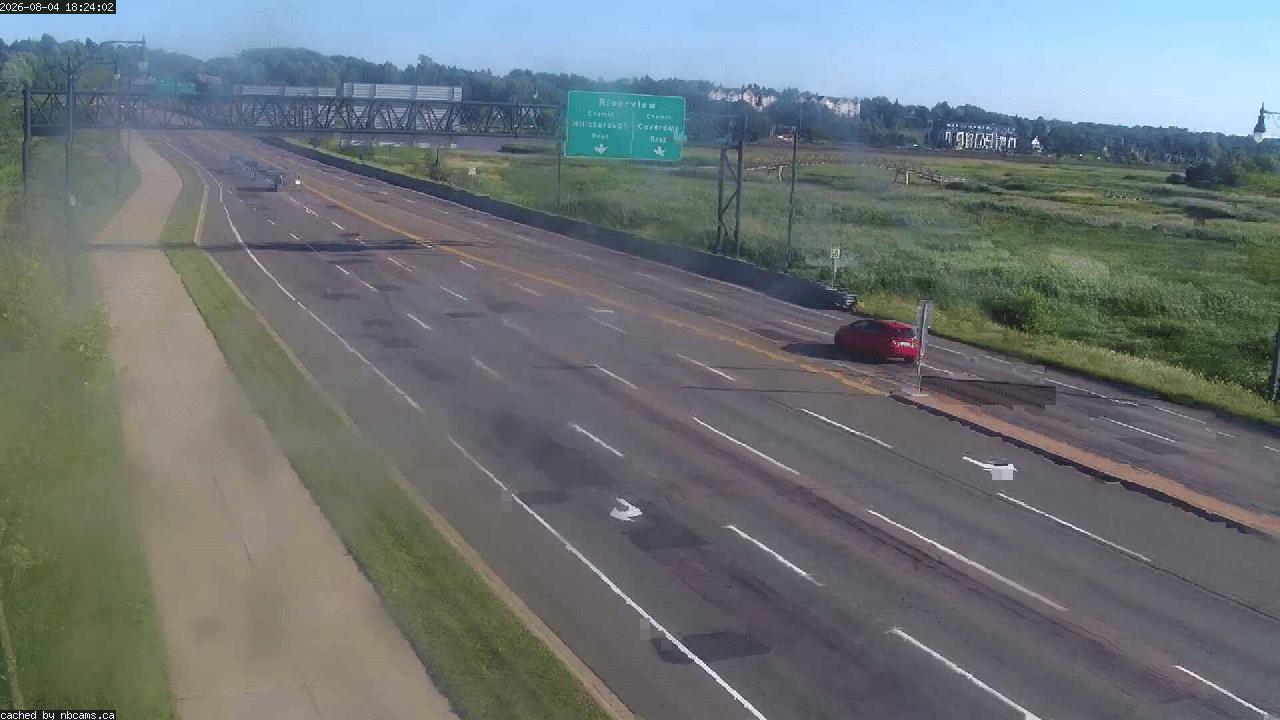 Web Cam image of Moncton (Gunningsville Bridge)