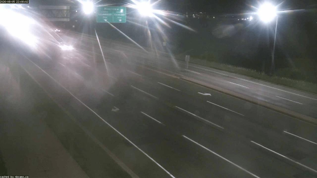 Web Cam image of Moncton (Gunningsville Bridge)