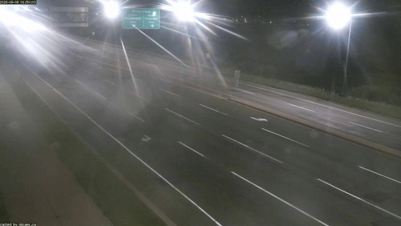 Web Cam image of Moncton (Gunningsville Bridge)