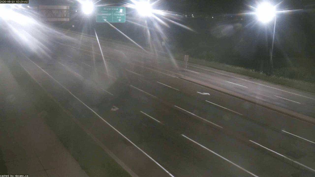 Web Cam image of Moncton (Gunningsville Bridge)