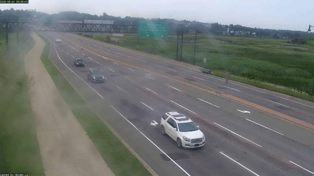 Web Cam image of Moncton (Gunningsville Bridge)