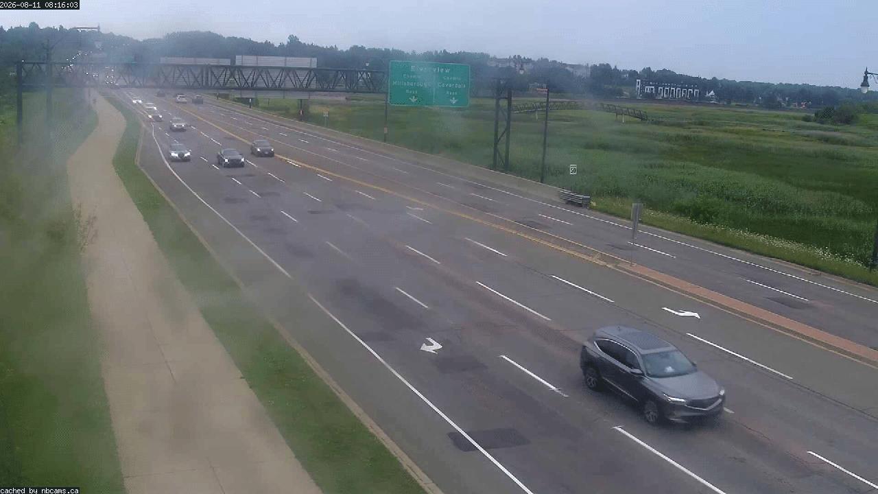 Web Cam image of Moncton (Gunningsville Bridge)