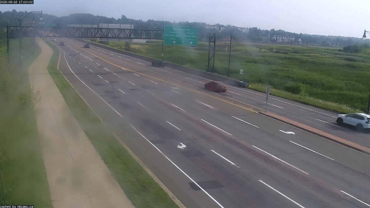 Web Cam image of Moncton (Gunningsville Bridge)