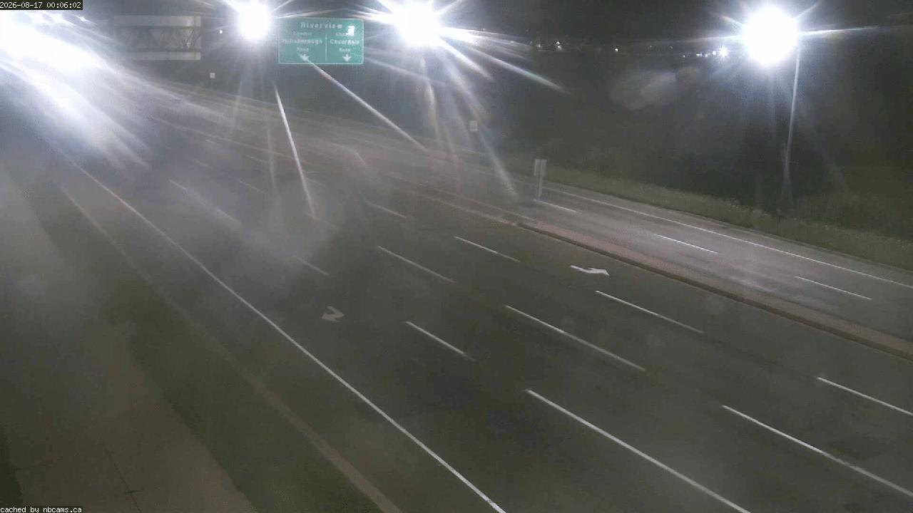 Web Cam image of Moncton (Gunningsville Bridge)