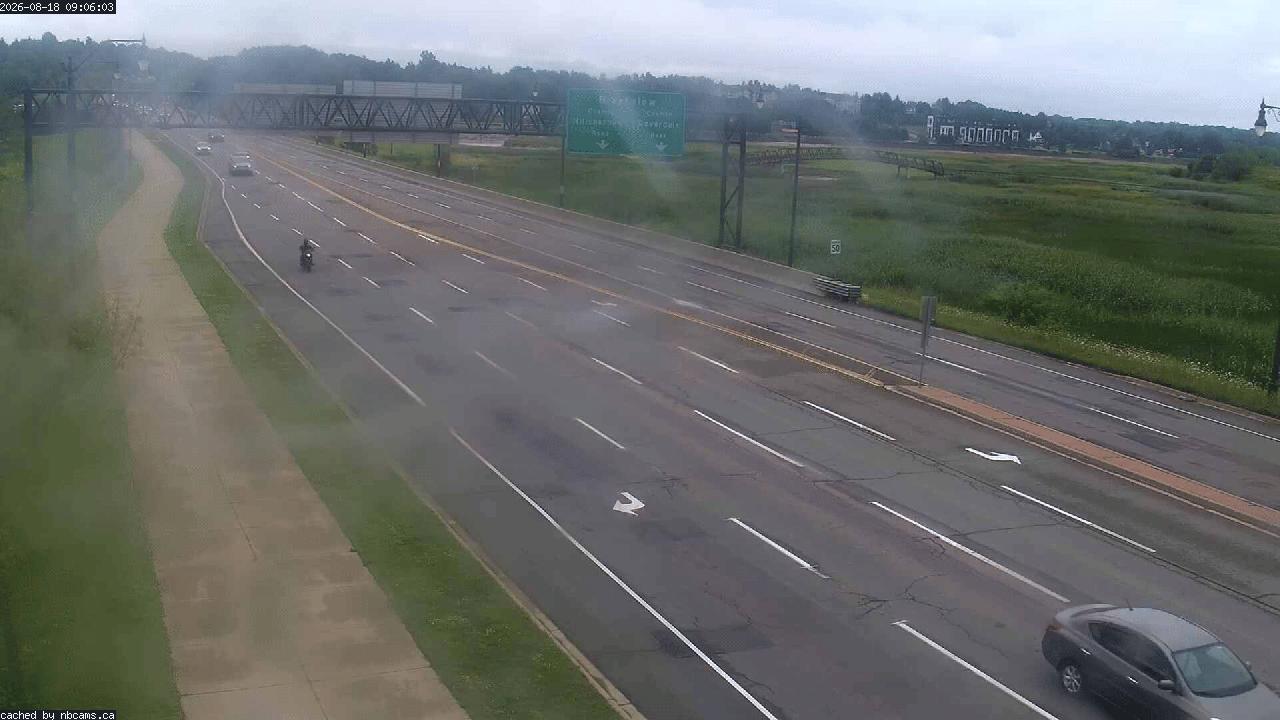 Web Cam image of Moncton (Gunningsville Bridge)