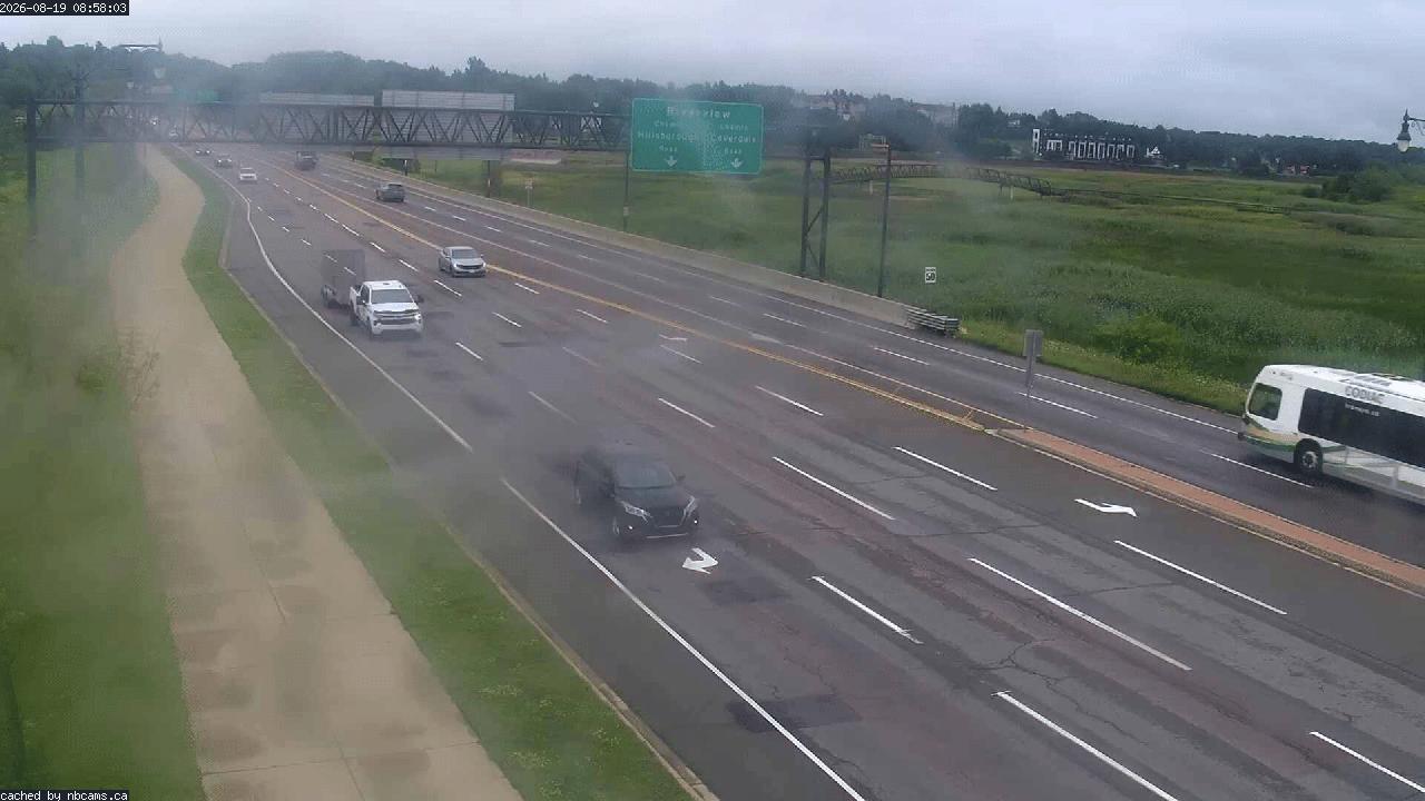 Web Cam image of Moncton (Gunningsville Bridge)