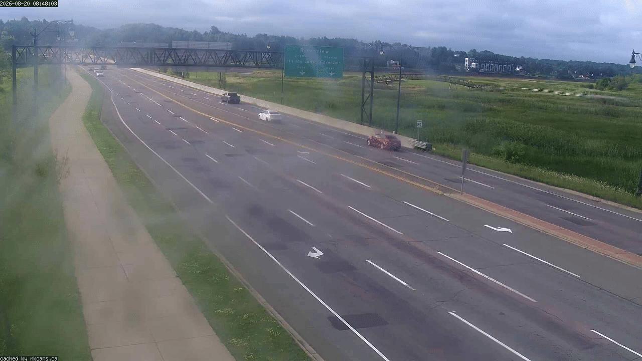 Web Cam image of Moncton (Gunningsville Bridge)