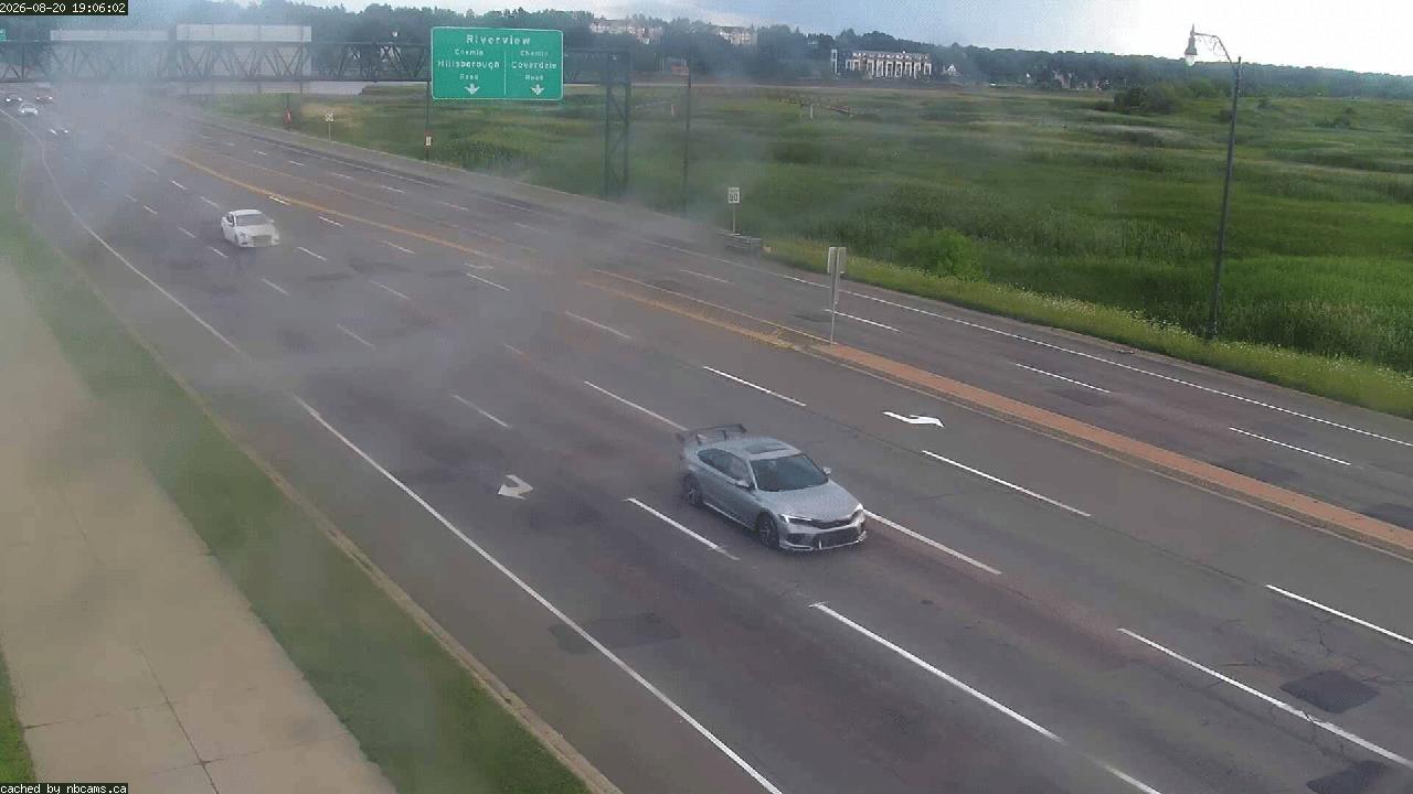 Web Cam image of Moncton (Gunningsville Bridge)