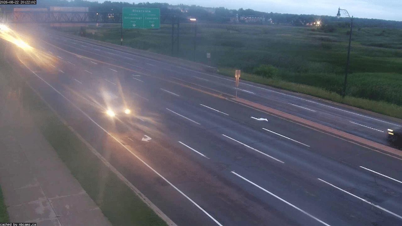Web Cam image of Moncton (Gunningsville Bridge)