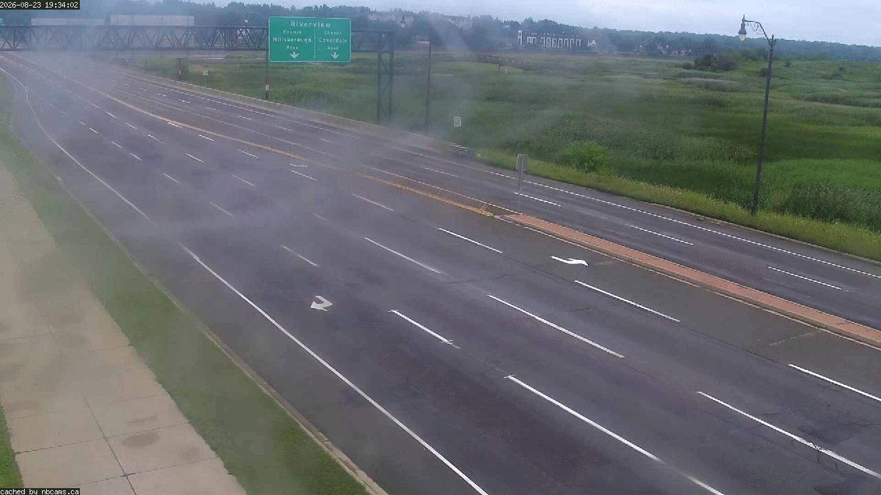 Web Cam image of Moncton (Gunningsville Bridge)