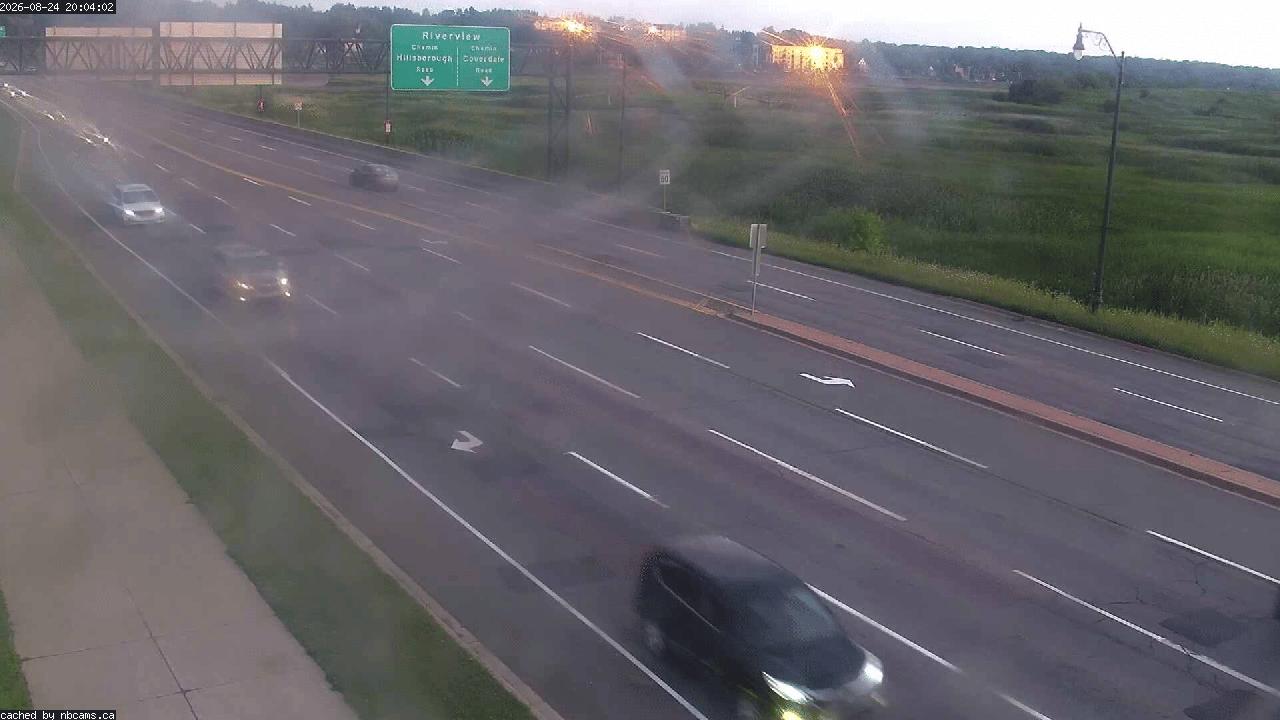 Web Cam image of Moncton (Gunningsville Bridge)