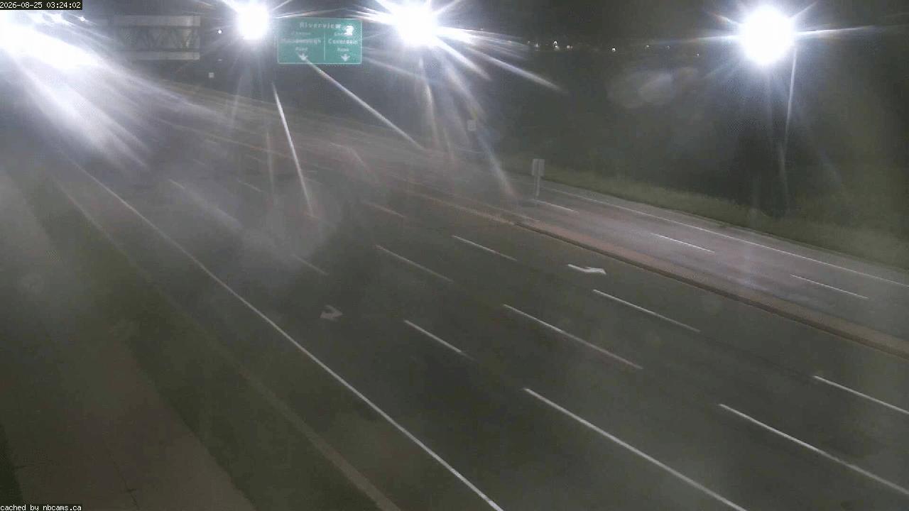 Web Cam image of Moncton (Gunningsville Bridge)