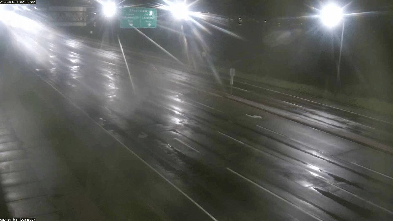 Web Cam image of Moncton (Gunningsville Bridge)