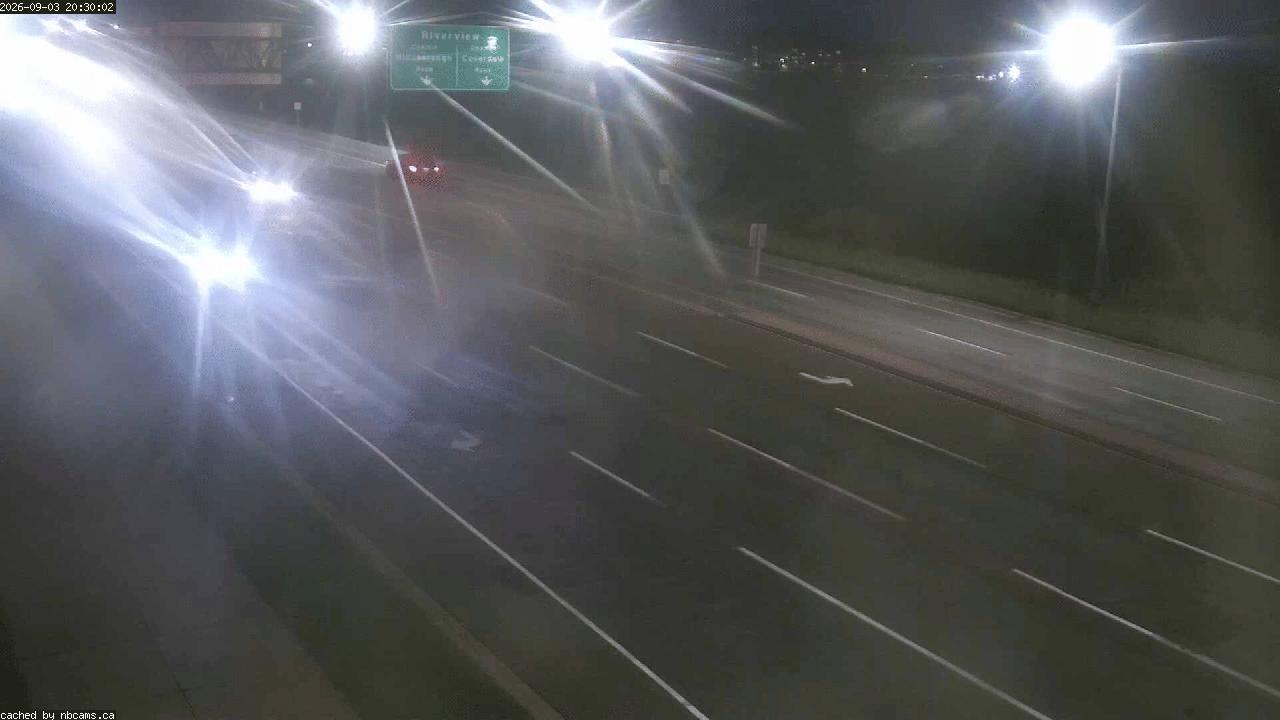 Web Cam image of Moncton (Gunningsville Bridge)