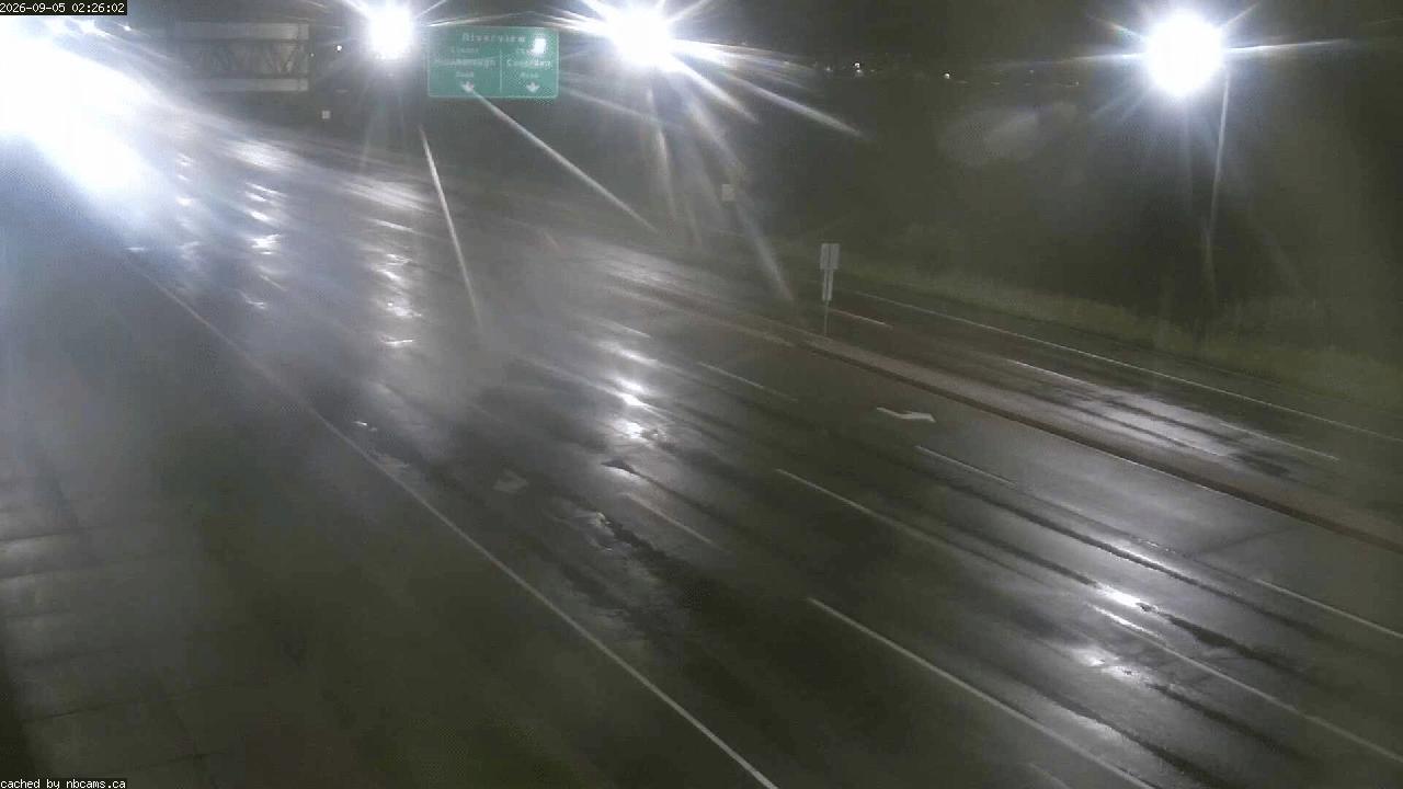 Web Cam image of Moncton (Gunningsville Bridge)