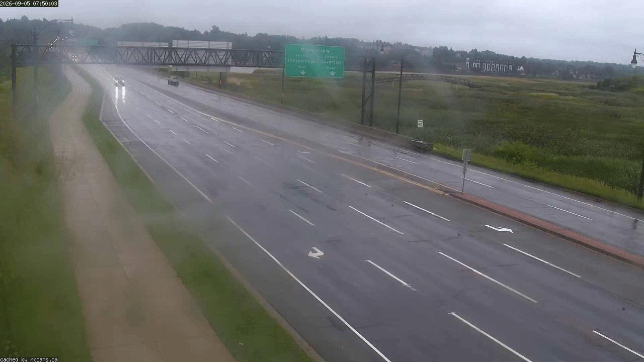 Web Cam image of Moncton (Gunningsville Bridge)