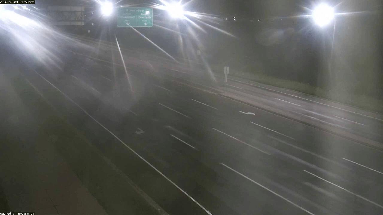Web Cam image of Moncton (Gunningsville Bridge)