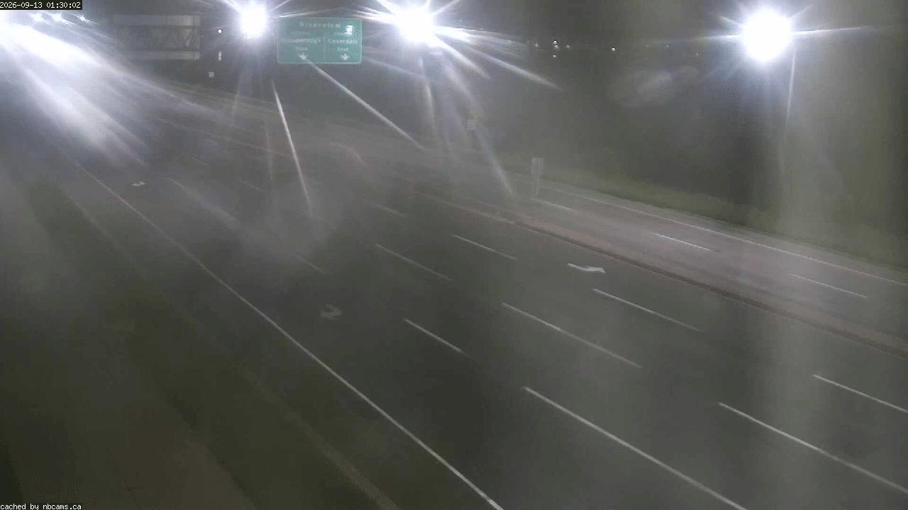 Web Cam image of Moncton (Gunningsville Bridge)