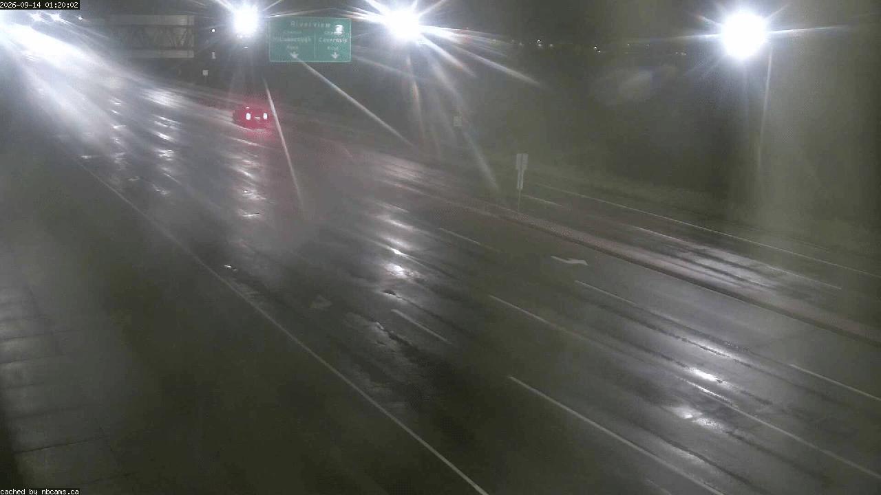 Web Cam image of Moncton (Gunningsville Bridge)