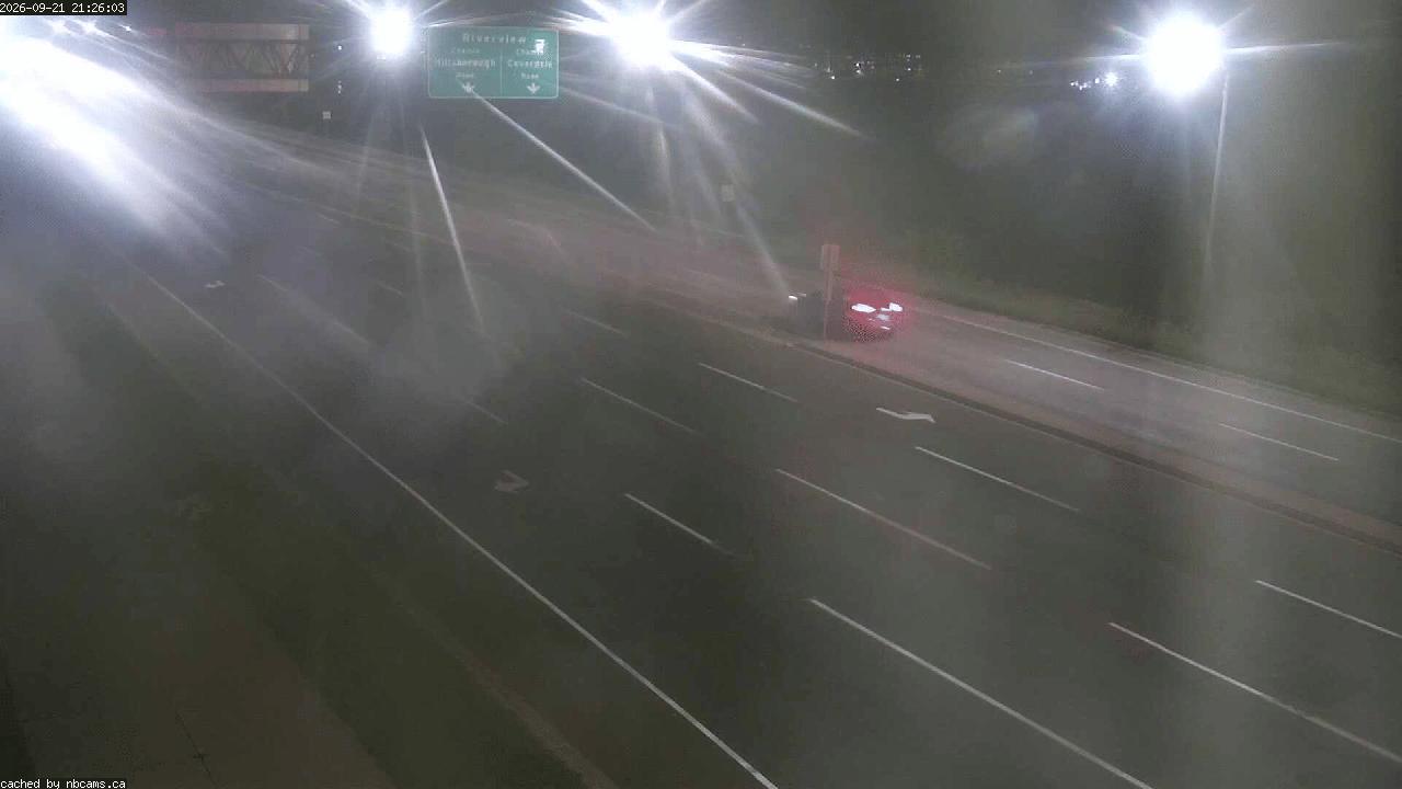 Web Cam image of Moncton (Gunningsville Bridge)